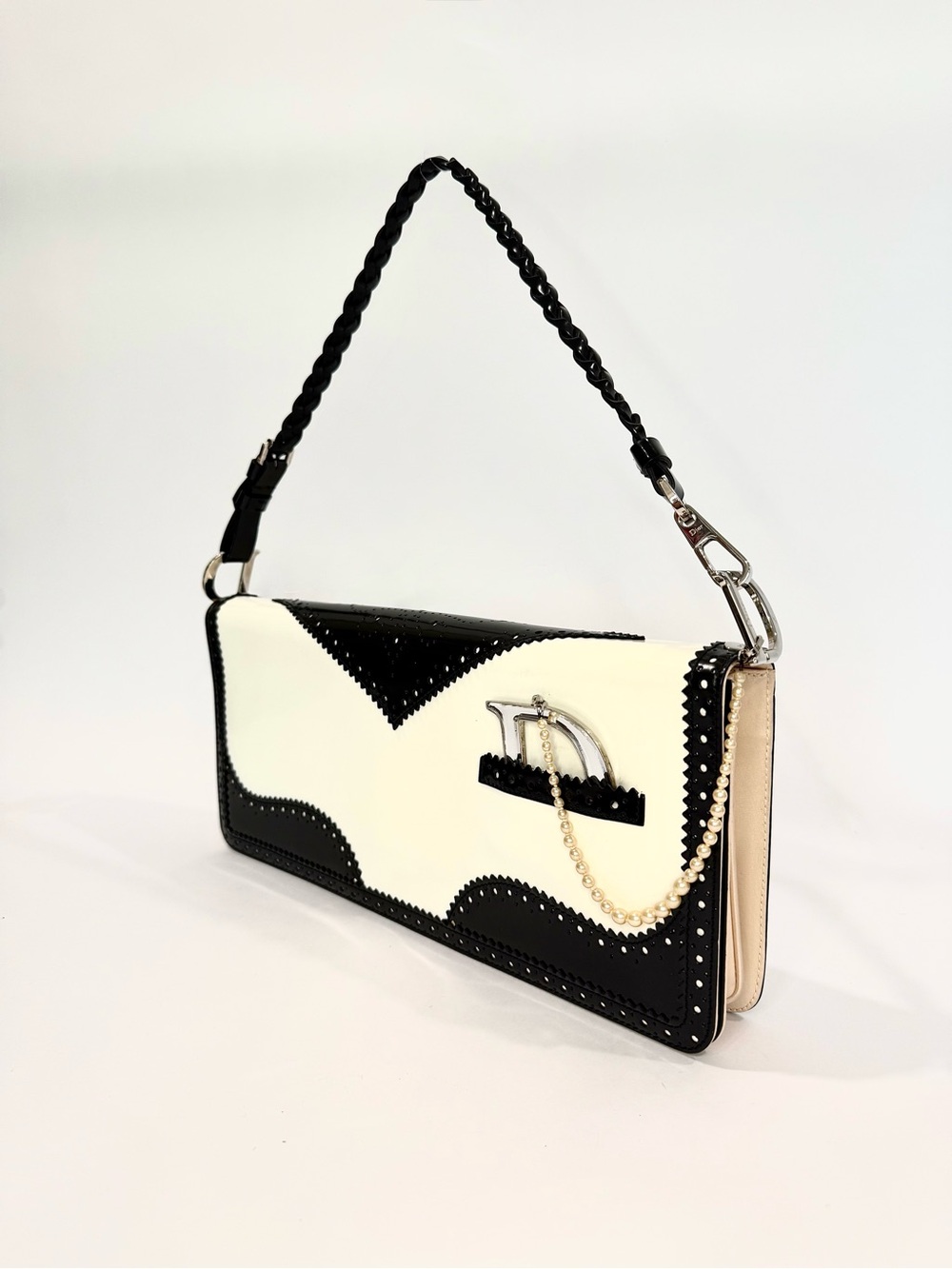 RARE Dior Runway D’Trick Shoulder Bag / Clutch - Picture 8 of 14